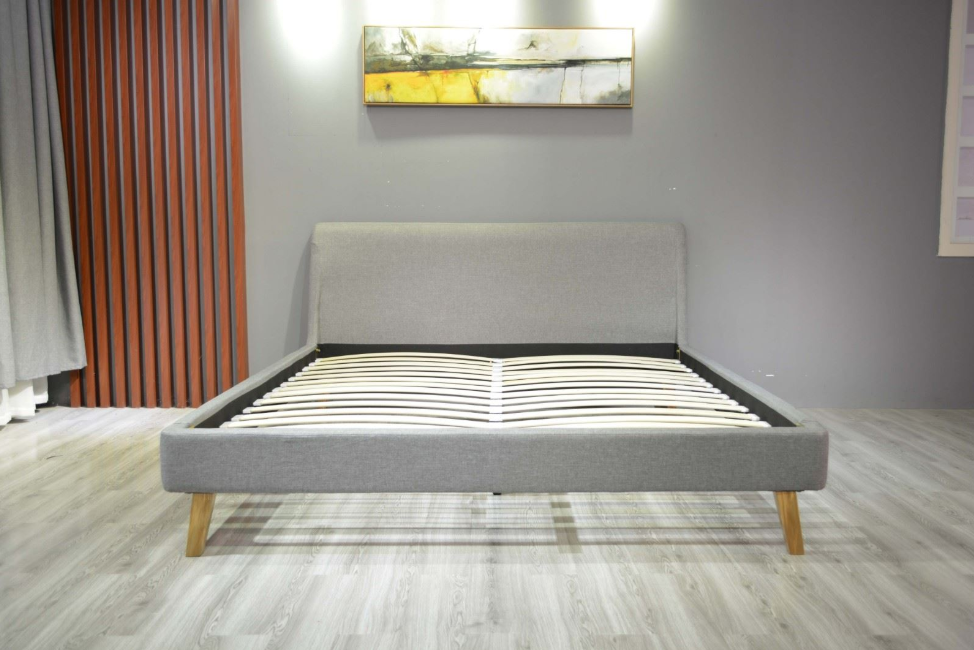 Nordic Style Fabric Bed 1